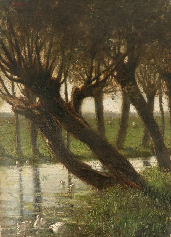 Jacob Maris (Den Haag 1837 - 1899 Karlsbad).