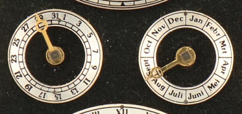 Een Christiaan van der Klaauw "Pendule Variable" Astrolabium klok. 1992.