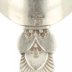 Georg Jensen suikerlepel model : 171 Cactus zilver.