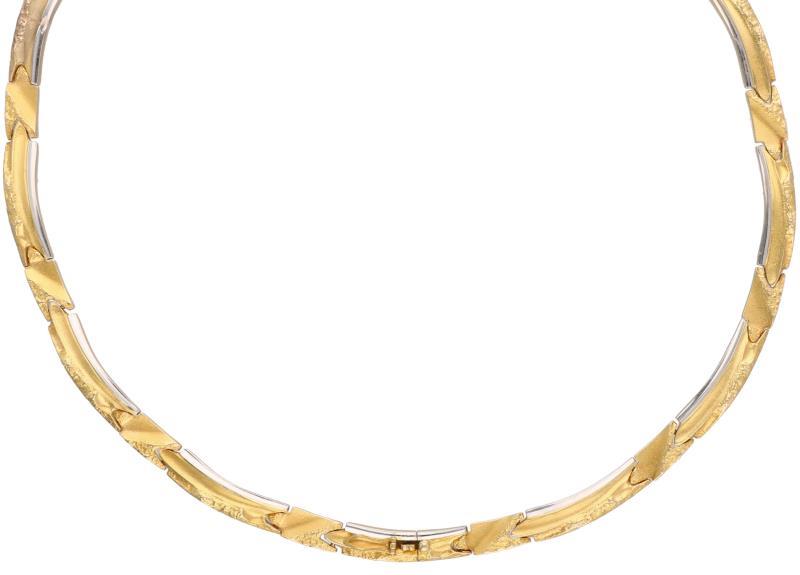Lapponia Narda collier goud/platina - 14 kt.