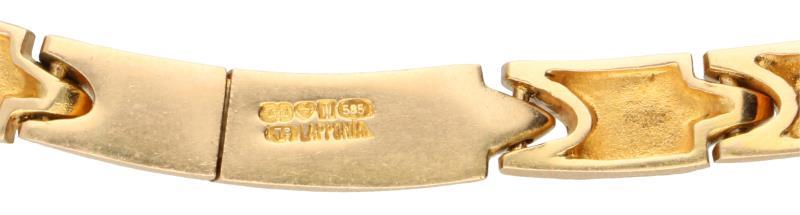 Lapponia Narda collier goud/platina - 14 kt.
