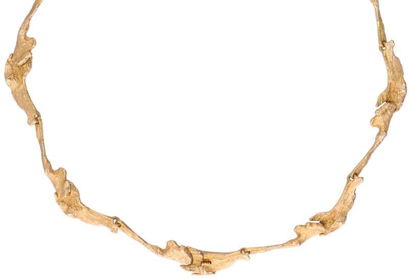 Lapponia Orchid Psychedelic collier geelgoud - 14 kt.