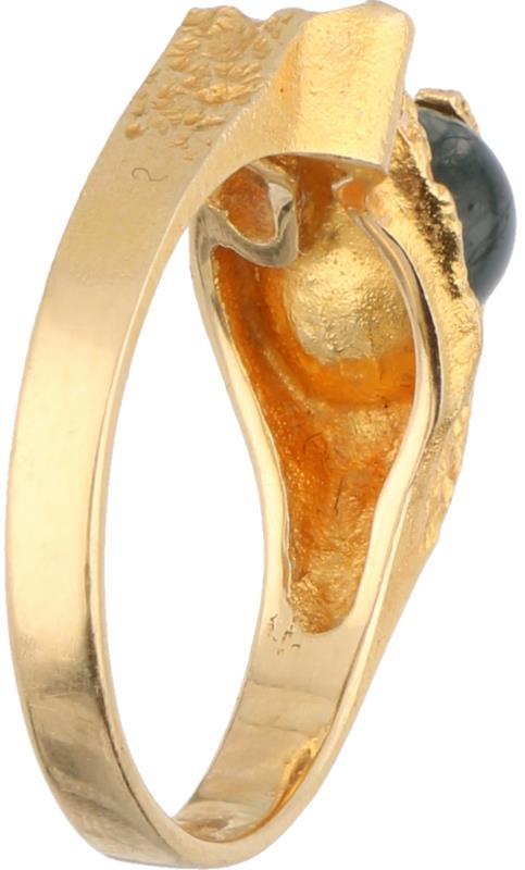 Lapponia ring geelgoud, mosagaat - 18 kt.