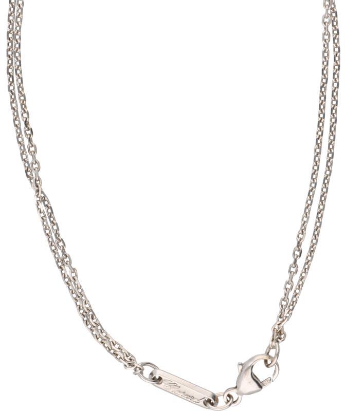 Chopard Happy Spirit collier witgoud, ca. 2.08 ct. diamant - 18 kt.