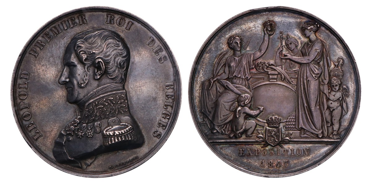 1847. Belgium. Industrial Exposition.