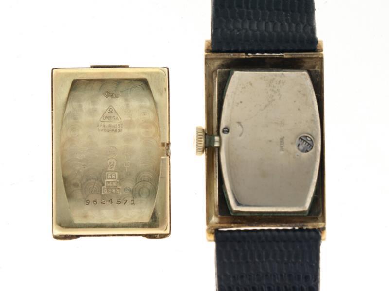 Omega vintage goud - Herenhorloge - Handopwindbaar - Ca. 1935.