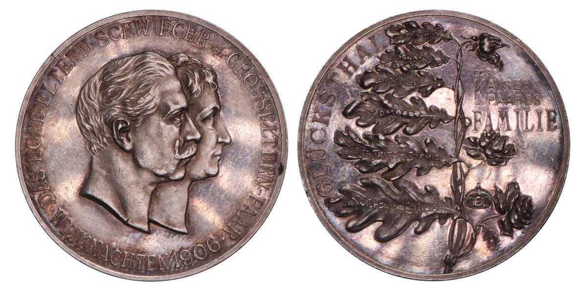1906. Germany. Christmas medal.