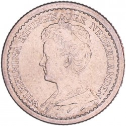 10 Cent Wilhelmina 1913. FDC.