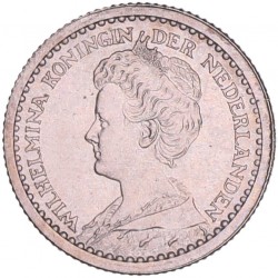 10 cent Wilhelmina 1911. FDC.