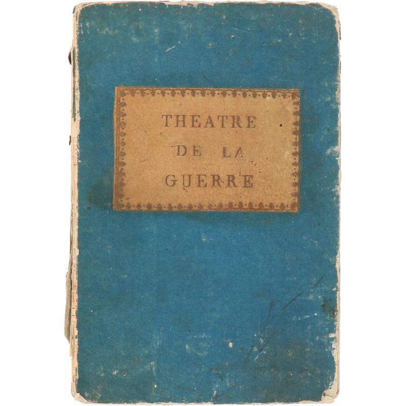 Een militaire kaart. "Theatre de la Guerre". Carte des Pays Bas. 1792.door: M. Brion de la Tour. In boekje.
