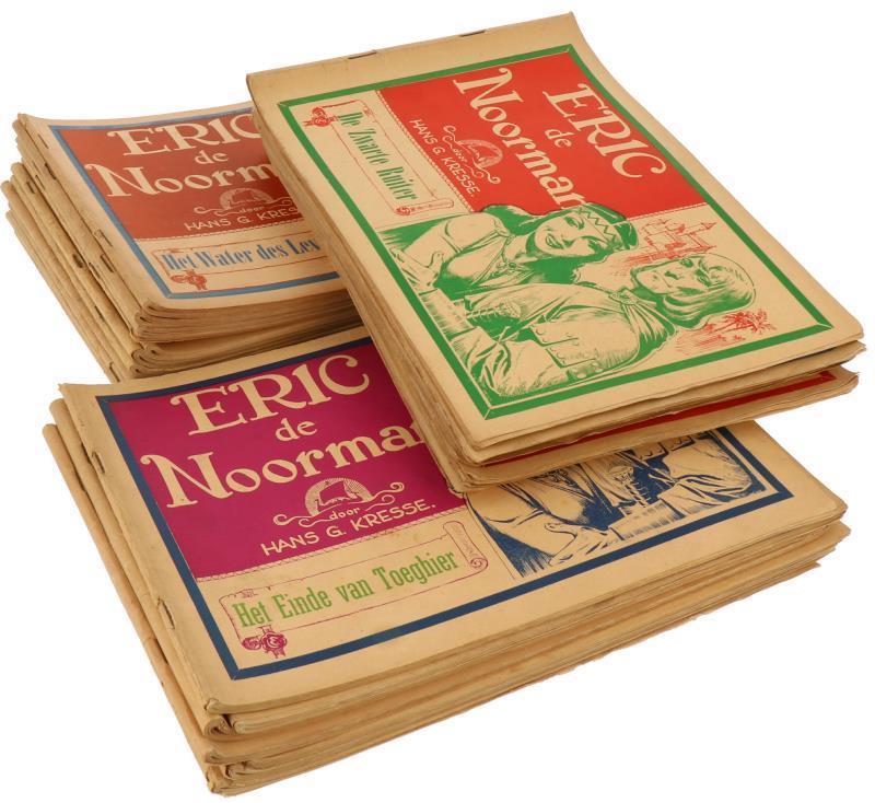 Een lot van ca. 28 stripboekjes Eric de Noorman. 