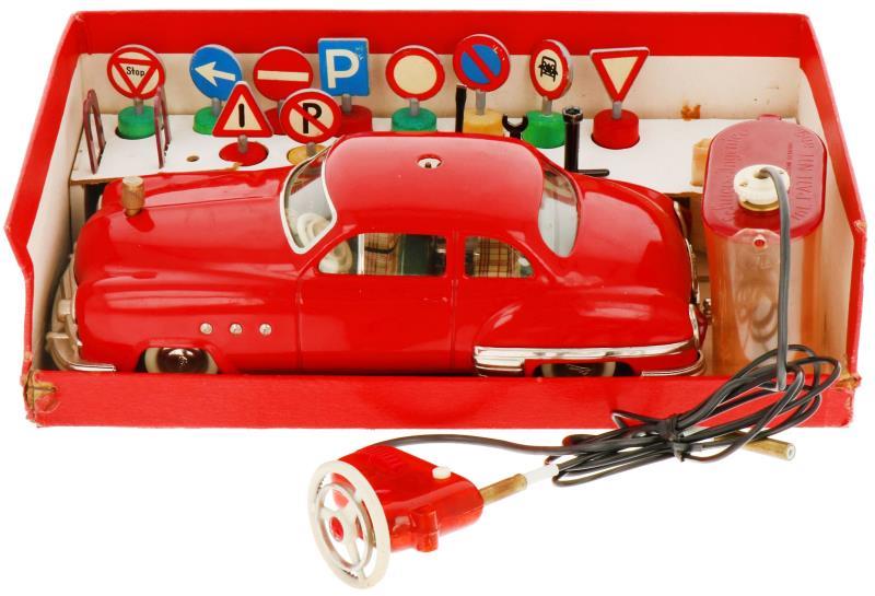 Een speelgoed auto, Schuco - Patent - Ingenico 5311 in doos.