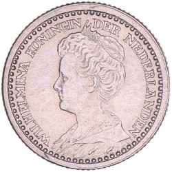 10 Cent Wilhelmina 1925. FDC.