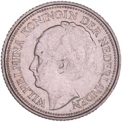 10 cent Wilhelmina 1928. FDC.