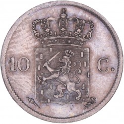 10 Cent Willem I 1826 U. Prachtig +.