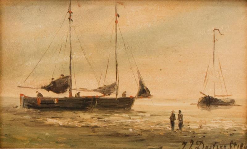 toegeschreven aan J.J. Destree (Laken 1827 - 1888 Den Haag). 
