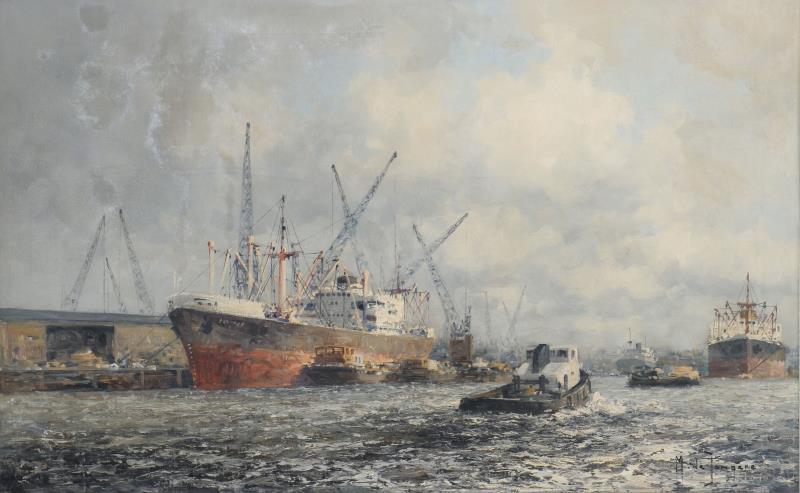 Marinus Johannes Drulman "Marius de Jongere" (Amsterdam 1912-1978 Rotterdam).