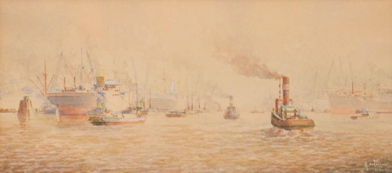 Marinus Johannes Drulman "Marius de Jongere" (Amsterdam 1912-1978 Rotterdam) - toegeschreven aan.