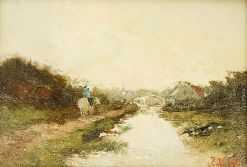 Johan Hendrik Weissenbruch (Den Haag 1824-1903).