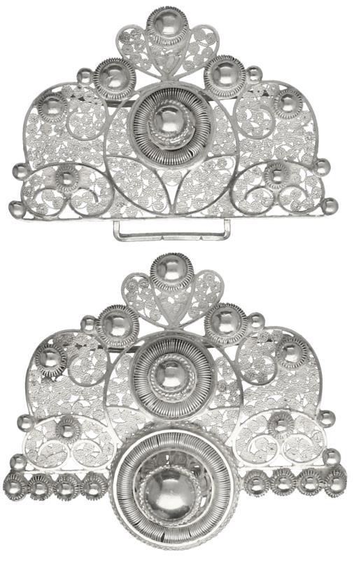 Antieke gesp zilver - 835/1000.