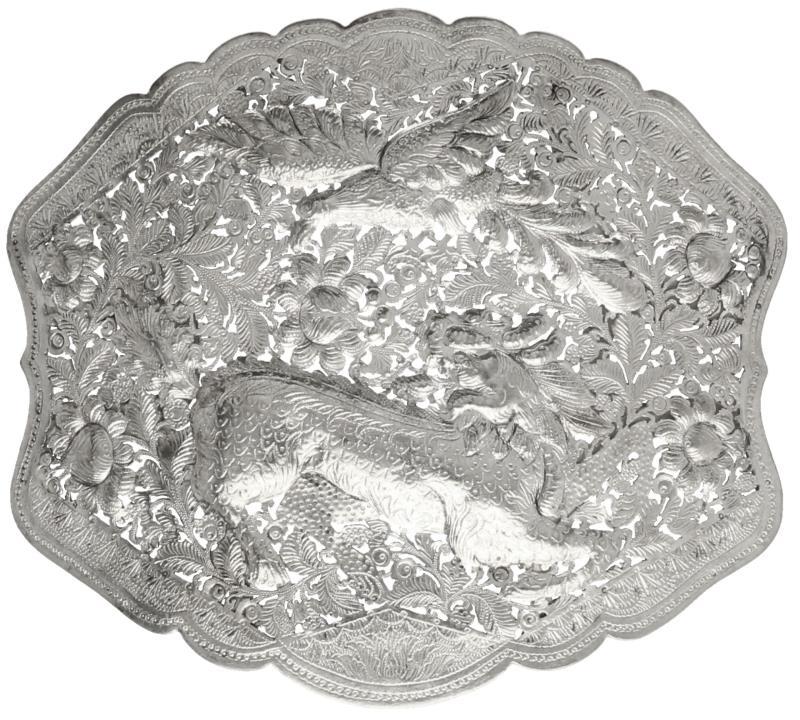 Oosterse gesp zilver - 925/1000.