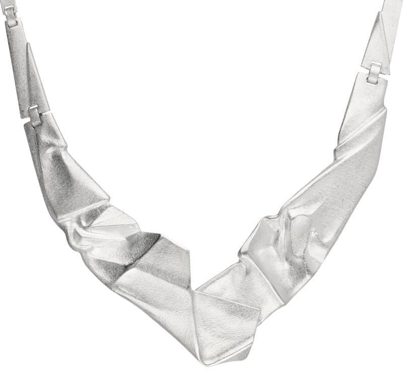 Lapponia 'Origami' design collier zilver - 925/1000.