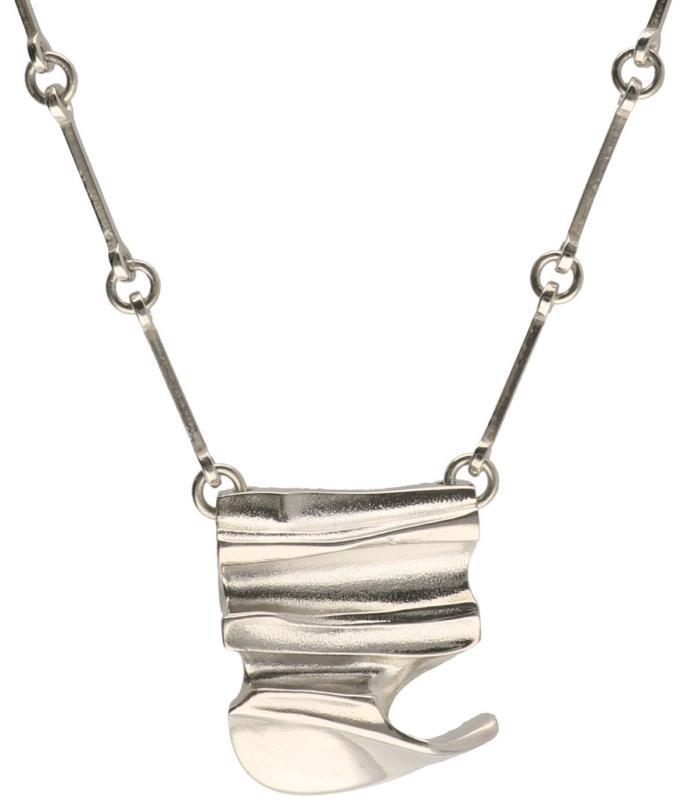 Lapponia design collier met hanger zilver - 925/1000.