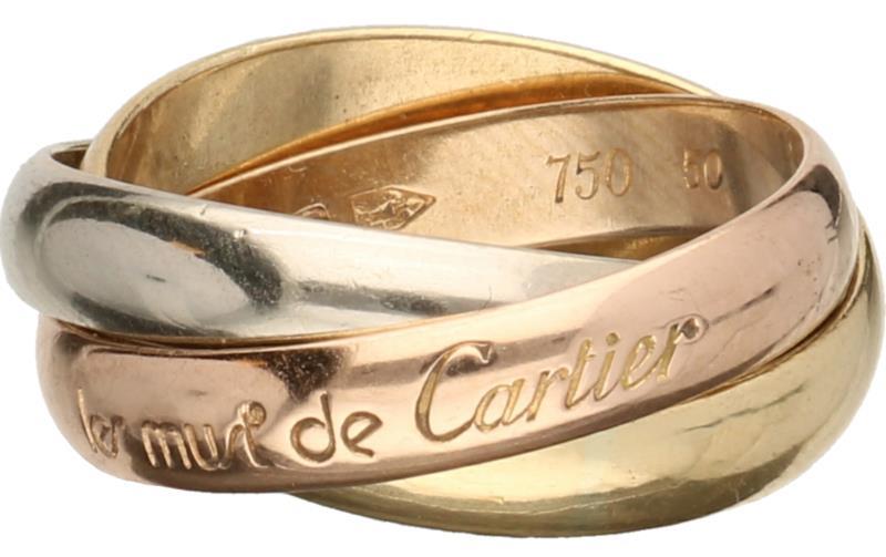 Les Must de Cartier Trinity ring tricolor goud - 18 kt.