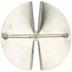 Zilveren modernistische Georg Jensen no.337A broche - 925/1000.