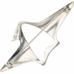 Zilveren modernistische Georg Jensen no.340 broche - 925/1000.