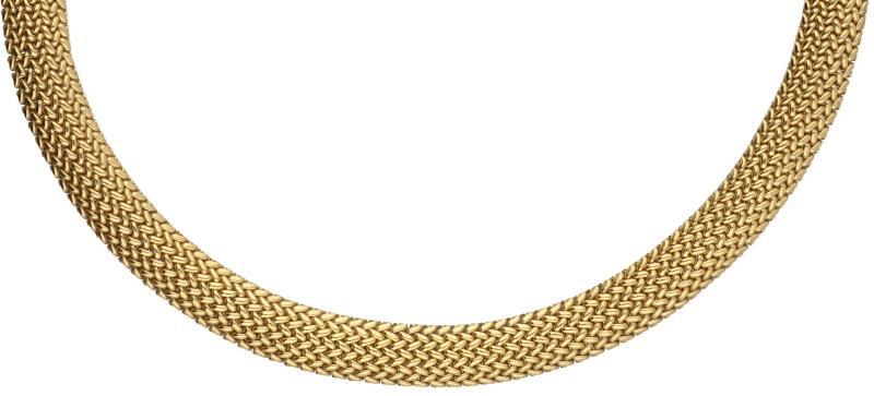 Tiffany & Co. Somerset Mesh collier geelgoud - 18 kt.
