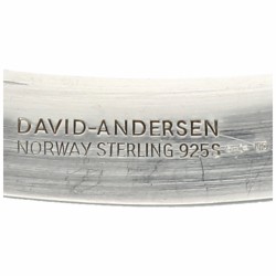 Zilveren David Andersen spang collier - 925/1000.