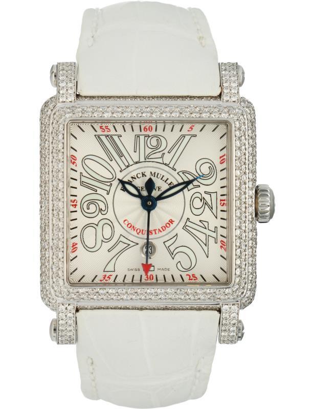 Franck Muller Cortez 10000 L Conquistador - ca. 2.64 ct. diamant - Dameshorloge - Automaat - ca. 2005.