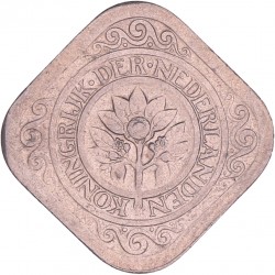 5 Cent Wilhelmina 1932. FDC.