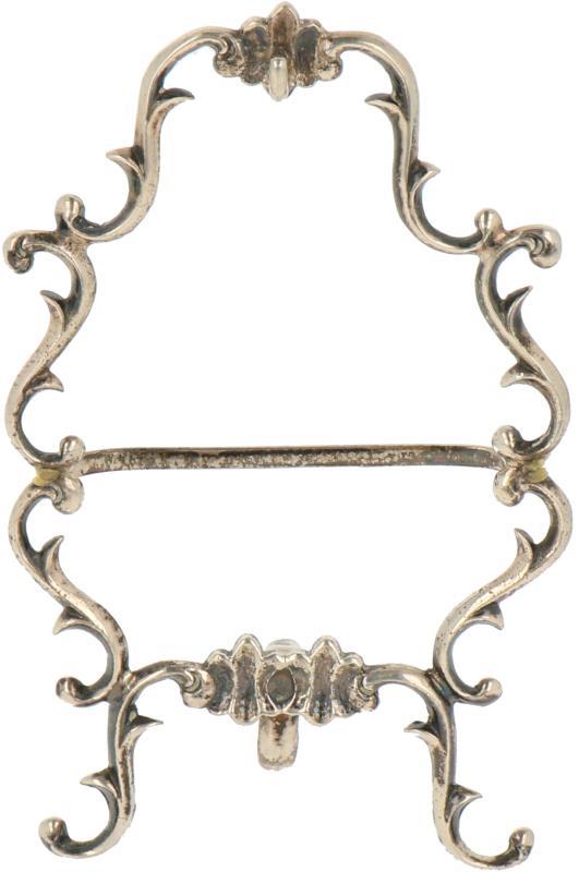 Porte montre zilver.