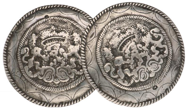 Antieke broeksknopen zilver - 835/1000.