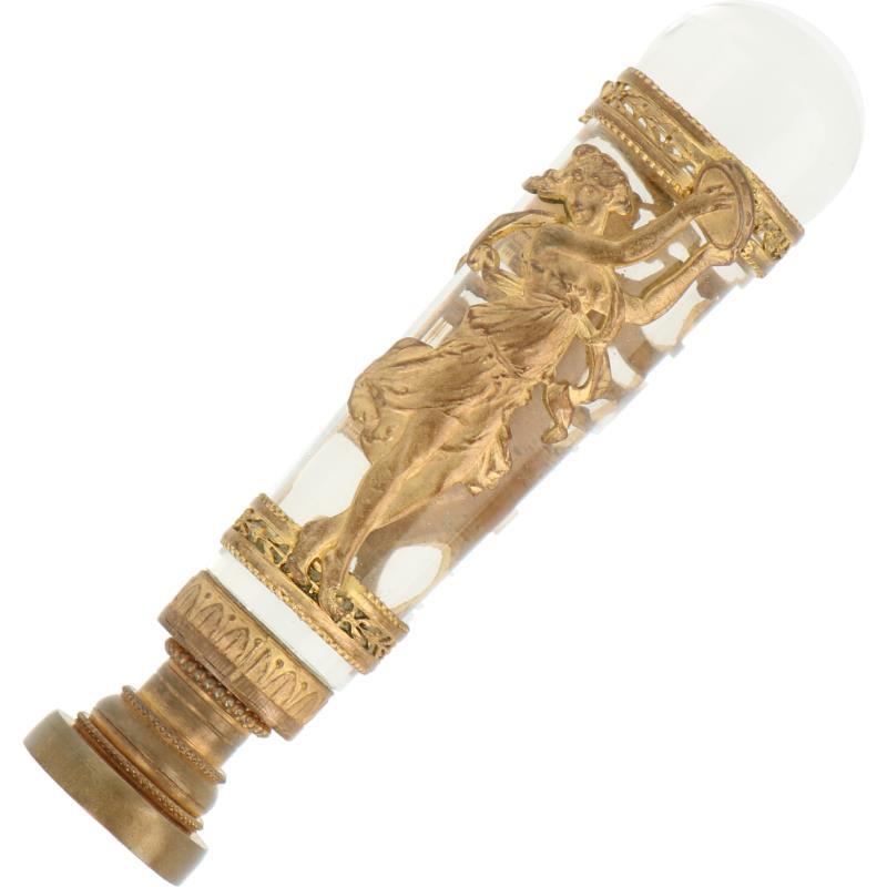 Stempel brons.