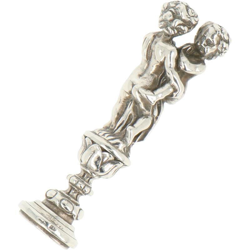 Lakstempel zilver.