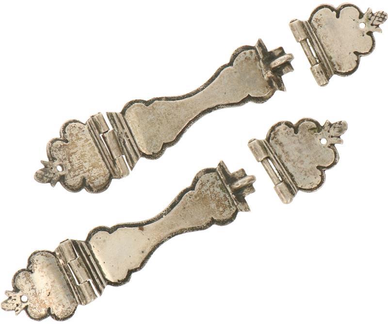 Bijbelslot zilver.