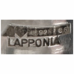 Zilveren Lapponia Shuttle ring - 925/1000.