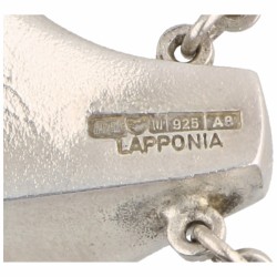 Zilveren Lapponia Akimbo collier - 925/1000.