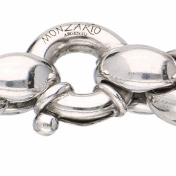 Zilveren Monzario Argento schakelarmband - 925/1000.