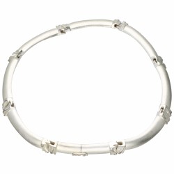 Zilveren Lapponia design collier - 925/1000.