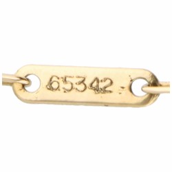 Geelgouden Carrera y Carrera Hands Holding collier, met diamant en robijn - 18 kt.