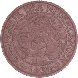 1 Cent Wilhelmina 1930. FDC.