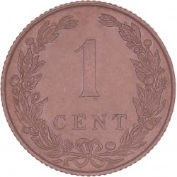 1 Cent Wilhelmina 1905. Prachtig / FDC.