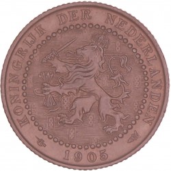 1 Cent Wilhelmina 1905. Prachtig / FDC.