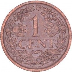 1 Cent Wilhelmina 1920. FDC -.