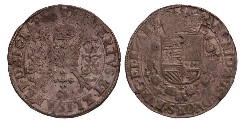 Patagon Albrecht en Isabella, Brabant z.j. Antwerpen. Zeer Fraai.
