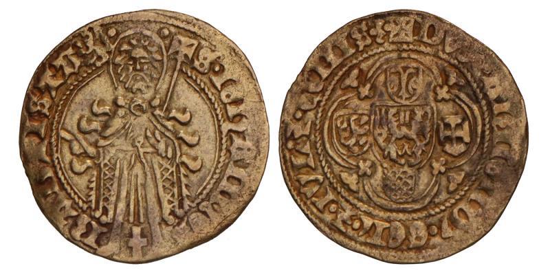 Goudgulden Arnold van Egmond/Gelderland z.j. Zeer Fraai.